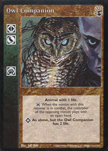 Owl Companion - Retainer - Vampire VTES - Picture 11 of 17