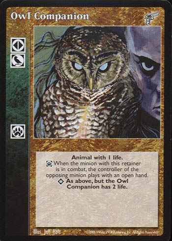 Owl Companion - Retainer - Vampire VTES - Picture 12 of 17