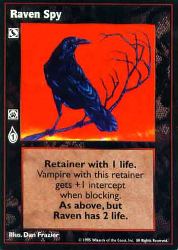 Raven Spy - Retainer - Vampire VTES - Imagen 8 de 19