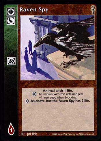 Raven Spy - Retainer - Vampire VTES - Imagen 9 de 19