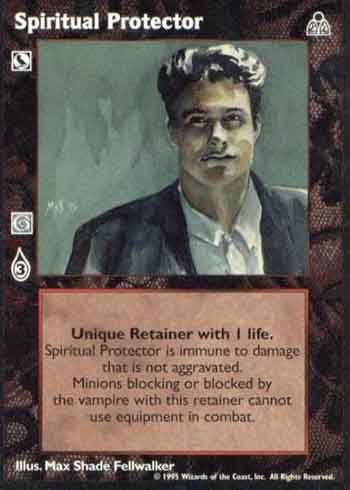 Spiritual Protector - Retainer - Vampire VTES - Imagen 2 de 4