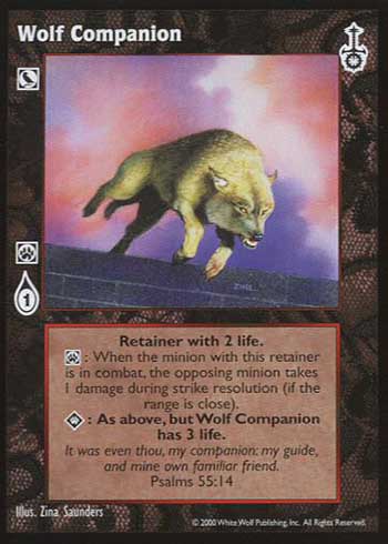 Wolf Companion - Retainer - Vampire VTES - Imagen 4 de 7
