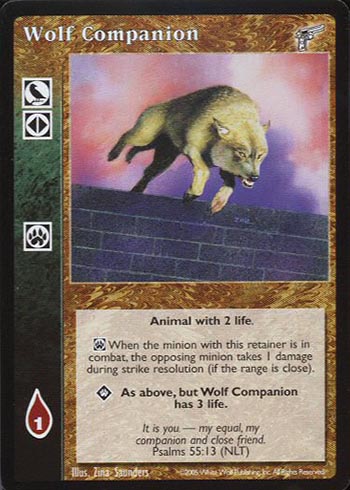 Wolf Companion - Retainer - Vampire VTES - Imagen 5 de 7