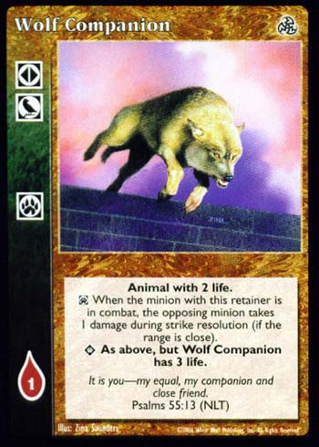 Wolf Companion - Retainer - Vampire VTES - Imagen 6 de 7