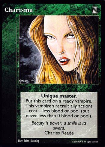 Charisma - Master - Vampire VTES - Picture 9 of 10