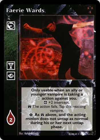 Faerie Wards - Reaction - Vampire VTES - Picture 2 of 3