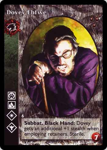 Dovey Ebfwe - Ahrimanes - Vampire VTES - Imagen 2 de 3