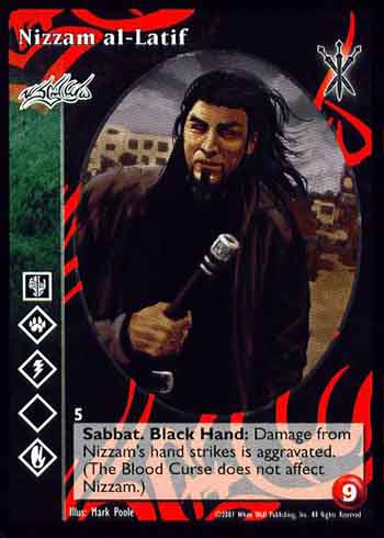 Nizzam al-Latif - Assamite - Vampire VTES - Imagen 3 de 3