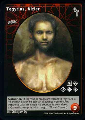 Tegyrius, Vizier - Assamite - Vampire VTES - Imagen 3 de 3