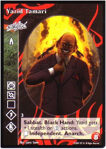 Yazid Tamari (ADV) - Assamite - Vampire VTES - Imagen 3 de 3