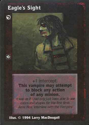 Eagle's Sight - Reaction - Vampire VTES - Picture 7 of 15