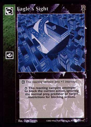 Eagle's Sight - Reaction - Vampire VTES - Picture 9 of 15