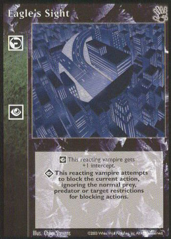 Eagle's Sight - Reaction - Vampire VTES - Picture 10 of 15
