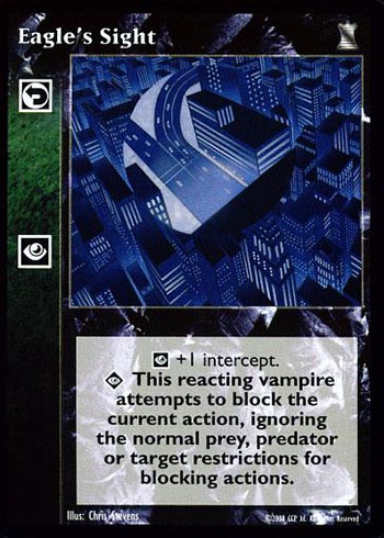 Eagle's Sight - Reaction - Vampire VTES - Picture 13 of 15