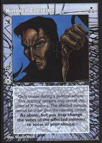 Kindred Coercion - Reaction - Vampire VTES - Picture 2 of 4