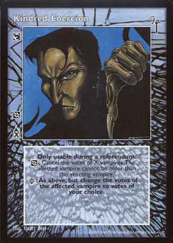 Kindred Coercion - Reaction - Vampire VTES - Picture 3 of 4