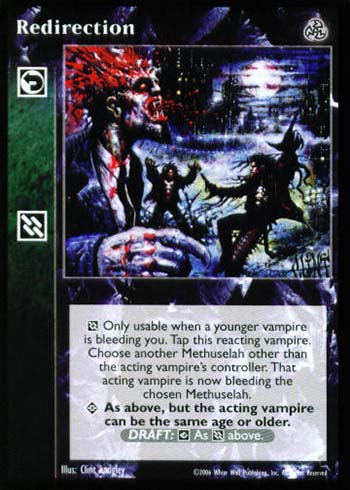Redirection - Reaction - Vampire VTES - Picture 10 of 11