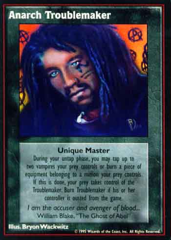 Anarch Troublemaker - Master - Vampire VTES - Imagen 8 de 14