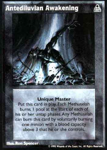Antediluvian Awakening - Master - Vampire VTES - Imagen 7 de 11