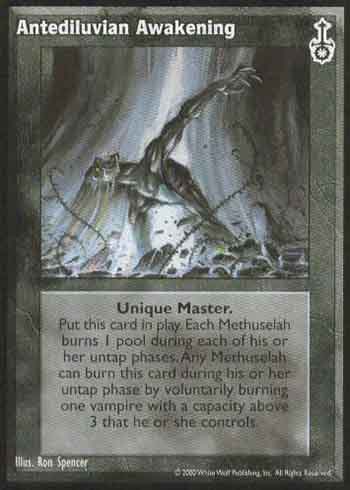 Antediluvian Awakening - Master - Vampire VTES - Imagen 8 de 11