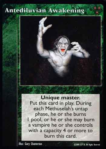 Antediluvian Awakening - Master - Vampire VTES - Imagen 9 de 11