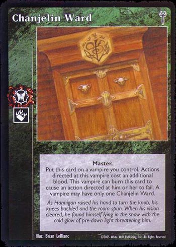 Chanjelin Ward - Master - Vampire VTES - Imagen 3 de 3