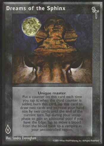 Dreams of the Sphinx - Master - Vampire VTES - Imagen 8 de 16