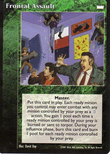 Frontal Assault - Master - Vampire VTES - Imagen 8 de 11