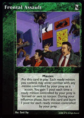 Frontal Assault - Master - Vampire VTES - Imagen 9 de 11
