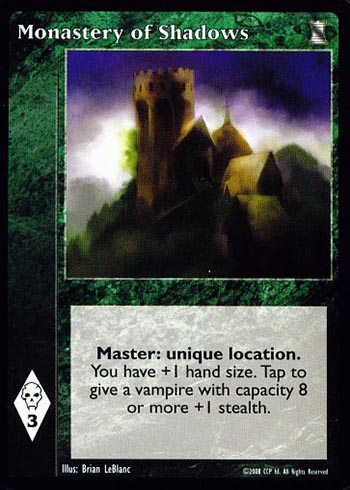 Monastery of Shadows - Master - Vampire VTES - Imagen 2 de 6
