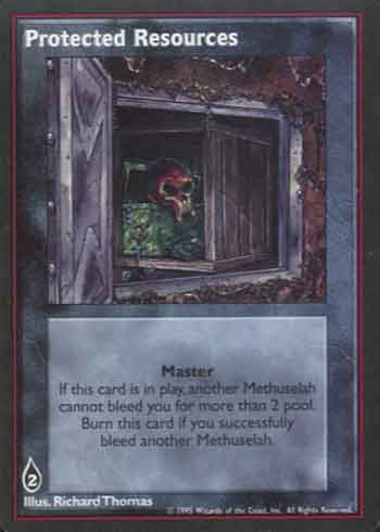 Protected Resources - Master - Vampire VTES - Imagen 7 de 11