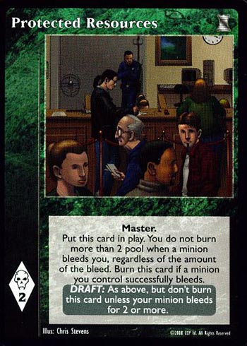 Protected Resources - Master - Vampire VTES - Imagen 10 de 11