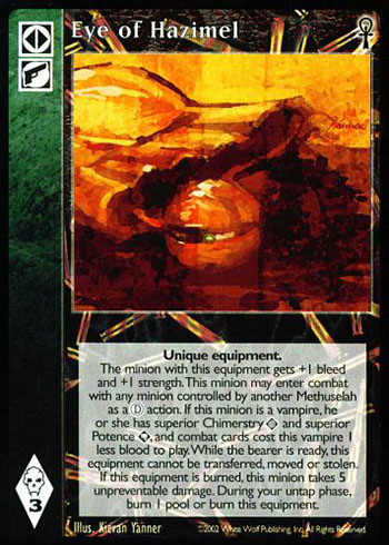 Eye of Hazimel - Equipment - Vampire VTES - Picture 8 of 8