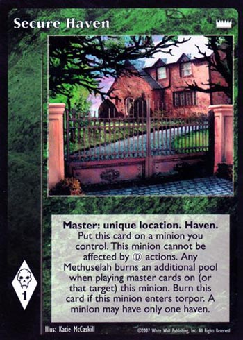 Secure Haven - Master - Vampire VTES - Imagen 12 de 13