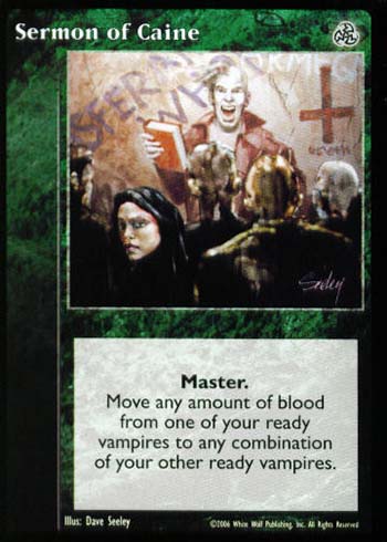 Sermon of Caine - Master - Vampire VTES - Bild 9 von 9
