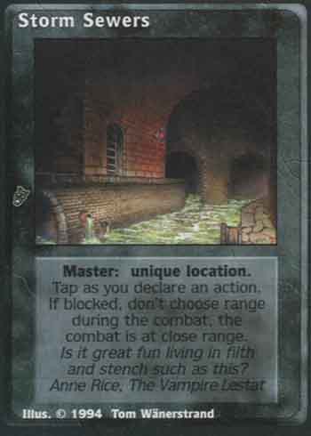 Storm Sewers - Master - Vampire VTES - Imagen 7 de 10