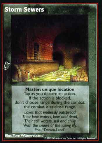 Storm Sewers - Master - Vampire VTES - Imagen 8 de 10