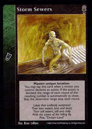 Storm Sewers - Master - Vampire VTES - Imagen 9 de 10