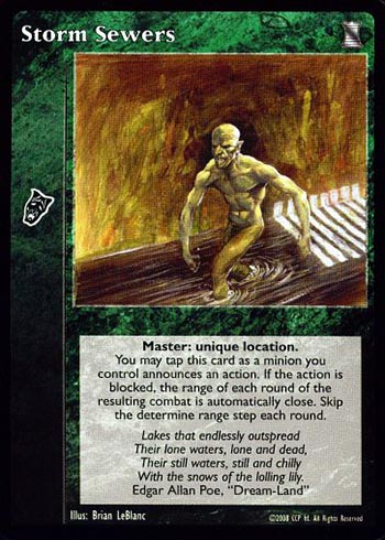 Storm Sewers - Master - Vampire VTES - Imagen 10 de 10