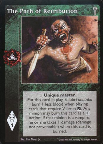 The Path of Retribution - Master - Vampire VTES - Imagen 7 de 8