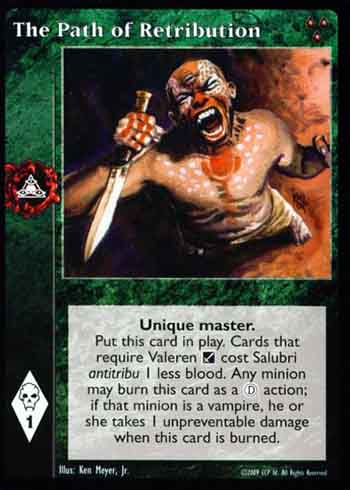 The Path of Retribution - Master - Vampire VTES - Imagen 8 de 8