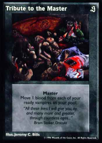 Tribute to the Master - Master - Vampire VTES - Imagen 7 de 10