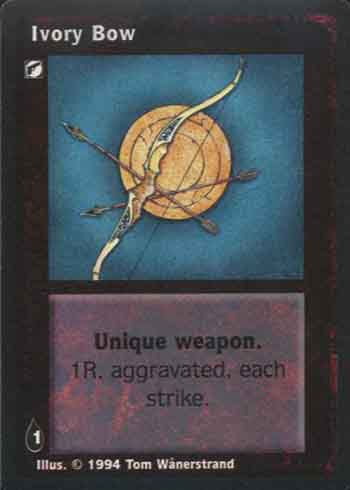 Ivory Bow - Equipment - Vampire VTES - Picture 7 of 14