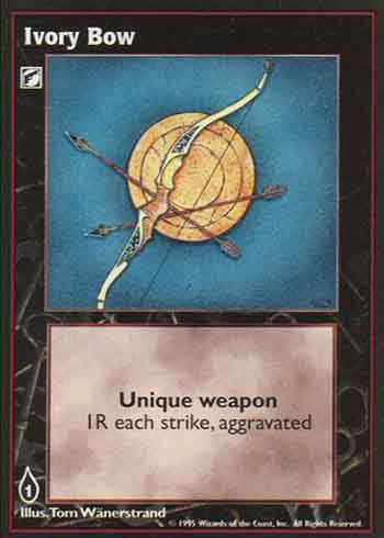 Ivory Bow - Equipment - Vampire VTES - Picture 8 of 14