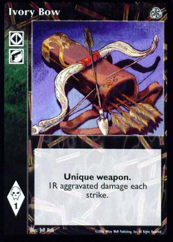 Ivory Bow - Equipment - Vampire VTES - Picture 10 of 14