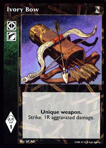 Ivory Bow - Equipment - Vampire VTES - Picture 11 of 14