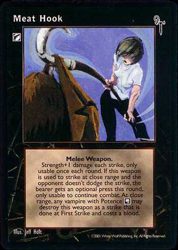 Meat Hook - Equipment - Vampire VTES - Picture 7 of 11
