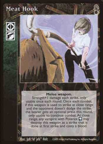 Meat Hook - Equipment - Vampire VTES - Picture 8 of 11