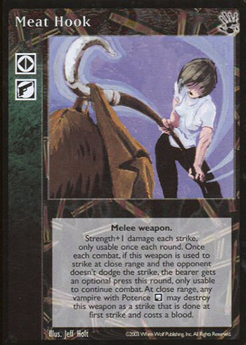 Meat Hook - Equipment - Vampire VTES - Picture 9 of 11