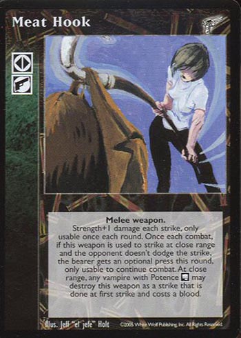 Meat Hook - Equipment - Vampire VTES - Picture 10 of 11